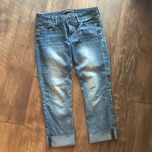 Express Cropped Skinny Jeans.